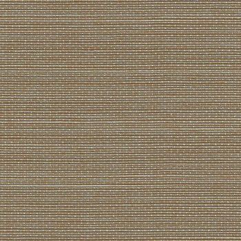Taupe coloured linen wallcovering with vertical metallic thread and horizontal slubs