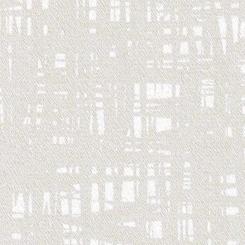 a neutral white and pale grey painterly crosshatch design