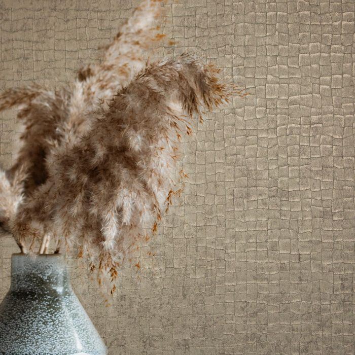 textured wall covering with an organic emboss