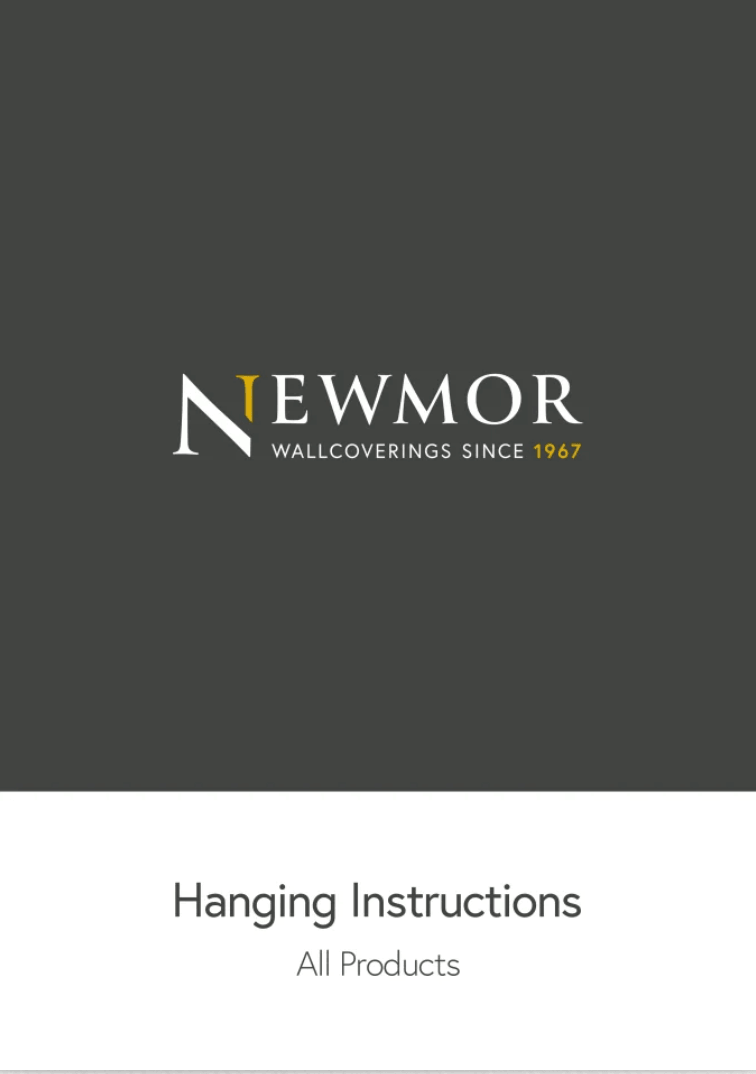 Newmor Wallcoverings - Hanging Instructions